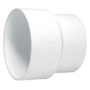 IPEX 040655 Sewer and Drain Coupling, 4 x 3 in, Hub, PVC