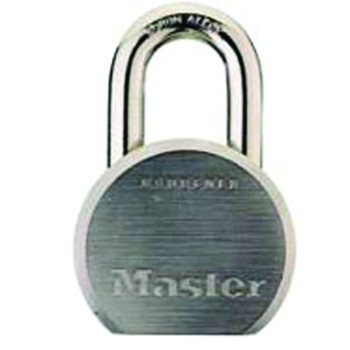 Master Lock Magnum Series M930BLCDLHHC Padlock, Different Key, 7/16 in Dia Shackle, Boron Carbide Shackle, Steel Body