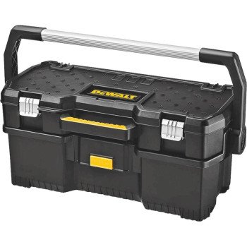 DEWALT DWST24070 Tool Tote with Power Tool Case, 77 lb, Resin, Black