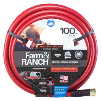 SNFR58100 HOSE RED 5/8INX100FT