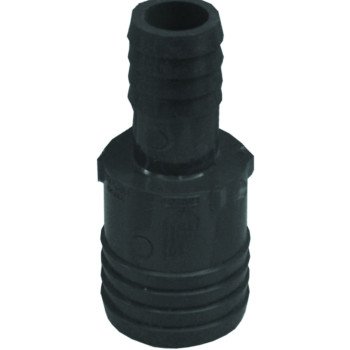 Boshart UPPRC-1207 Reducing Coupling, 1-1/4 x 3/4 in, Insert, Polypropylene, Gray