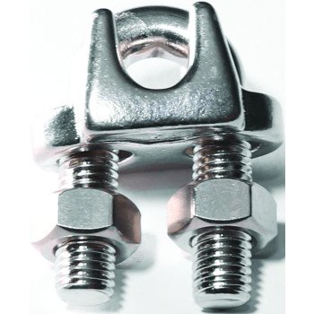 Baron 260S-5/16 Wire Rope Clip, 5/16 in Opening, Stainless Steel