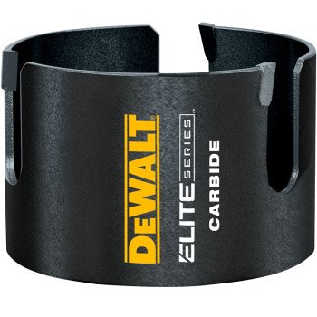 DEWALT ELITE Series DAH4414 Hole Saw, 4-1/4 in Dia, 2-7/16 in D Cutting, 5/8 in Arbor, Carbide Cutting Edge