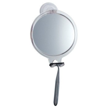 iDESIGN 52120 Fog-Free Mirror, Round, Suction Mounting