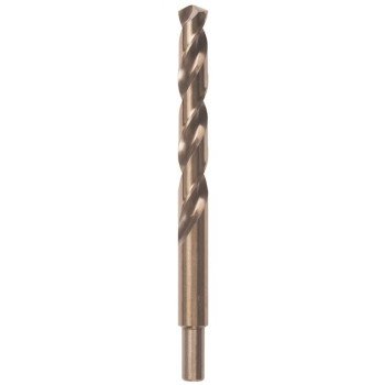 Irwin 3016029 Jobber Drill Bit, 29/64 in Dia, 2-3/4 in OAL, Spiral Flute, 1-Flute, 29/64 in Dia Shank, Reduced Shank