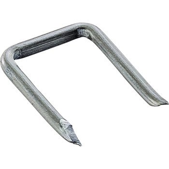 Gardner Bender MS-175 Cable Staple, 9/16 in W Crown, 1-1/4 in L Leg, Metal, Graphite, 100 BX