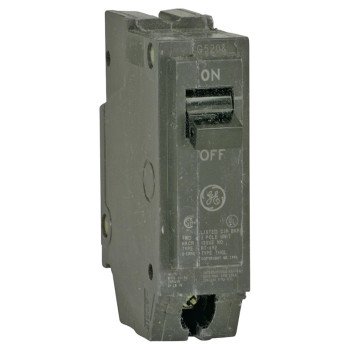 GE THQL1150 Feeder Circuit Breaker, Type THQL, 50 A, 1-Pole, 120/240 V, Non-Interchangeable Trip, Plug