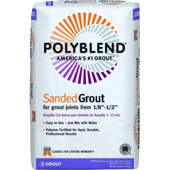 CUSTOM PBG6025 Tile Grout, Powder, Characteristic, Charcoal, 25 lb Bag