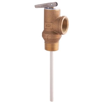 Watts 100XL Series 0066100 Relief Valve, 3/4 in, MNPT x FNPT, Bronze Body