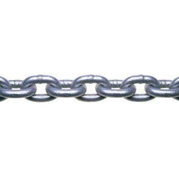 Baron PC30516HDGP Proof Coil Chain, 5/16 in, 92 ft L, 30 Grade, Carbon Steel, Hot-Dipped Galvanized