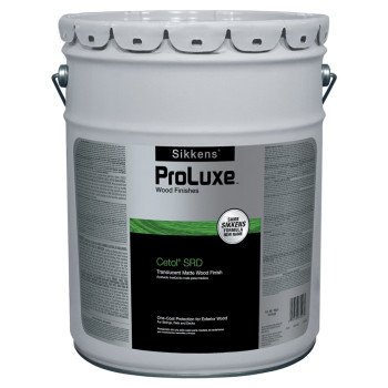 PPG Proluxe Cetol SRD RE SIK250-078/05 Wood Finish, Matte, Natural, Liquid, 5 gal, Pail