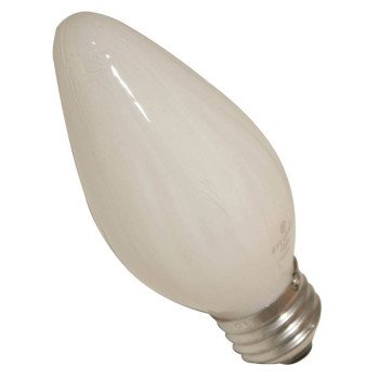 Sylvania 13984 Incandescent Lamp, 40 W, F15 Lamp, Medium E26 Lamp Base, 325 Lumens, 2850 K Color Temp