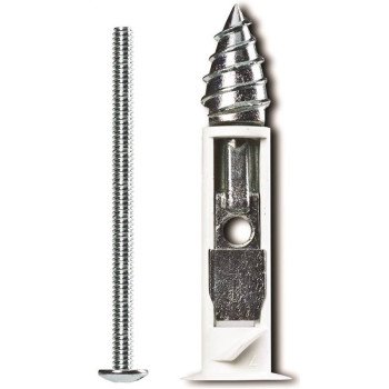 COBRA ANCHORS 361S Driller Toggle Bolt, 3 in L, Zinc, 90 lb