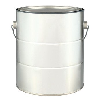 Valspar 60689 Empty Paint Can, 1 gal Capacity, Metal, Chrome