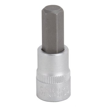 Vulcan 3506009022 Hex Bit Socket, 10 mm Tip, 3/8 in Drive, Chrome, 1-7/8 in OAL