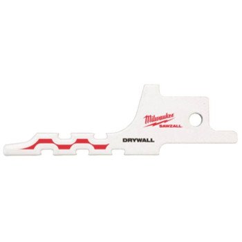 Milwaukee 48-00-1640 Reciprocating Saw Blade, 1/4 in W, 2-1/2 in L, 3 TPI, Bi-Metal Cutting Edge