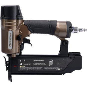 Carpenter Air Tools CF50 Brad Nailer, 100 Magazine, Strip Collation, 5/8 to 2-1/8 in Fastener