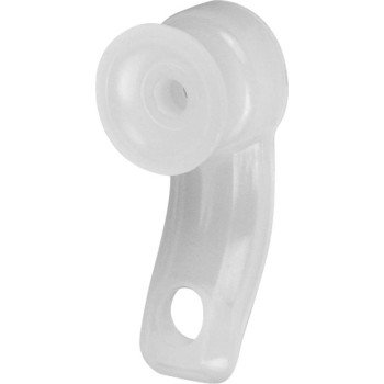 Kenney KN1865 Traverse Rod Carrier, Plastic, White