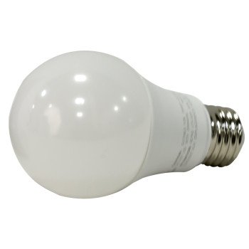 Sylvania 40203 LED Bulb, General Purpose, A19 Lamp, E26 Lamp Base, Frosted, 5000 K Color Temp