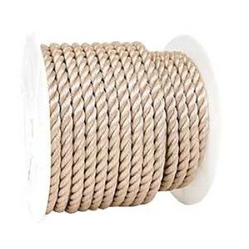 Baron 50120 Rope, 5/8 in Dia, 140 ft L, 5/8 in, 700 lb Working Load, Polypropylene, Tan