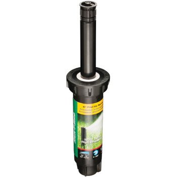 Rain Bird 1804HEVN15 Spray Head Sprinkler, 1/2 in Connection, FNPT, 8 to 15 ft, Polypropylene