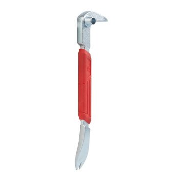 Milwaukee 48-22-9031 Nail Puller, 10 in L, Beveled Edge Tip, Steel, Red/Silver, 2 in W