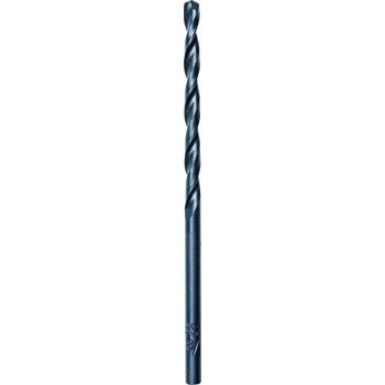 Milwaukee 48-89-2715 Jobber Drill Bit, 9/64 in Dia, 2-7/8 in OAL, Parabolic Flute, 9/64 in Dia Shank, Round Shank