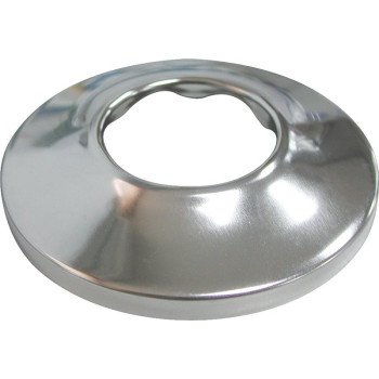 ProSource TW0918 Shallow Flange, 2.4 in, For: 3/8 in Iron Pipes, Chrome