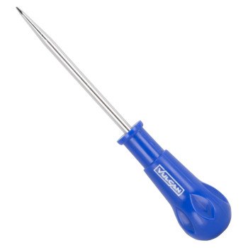 Vulcan JLO-024 Scratch Awl, 5.8 mm Dia Shank, 4 in L Shank, 7-1/8 in OAL, Ergonomic Handle, Plastic Handle, Steel Shank