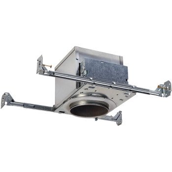 Halo E4ICATSB Recessed Housing, 4 in Dia Recessed Can, Aluminum