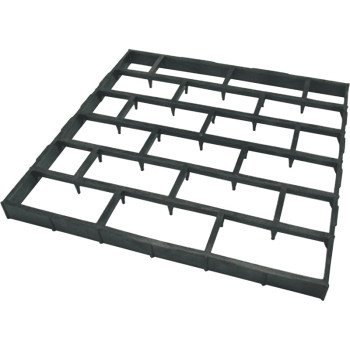 Quikrete Walk Maker Series 692133 Building Form, 2 ft L Block, 2 ft W Block, Plastic, 80 lb, Running Bond Brick Pattern