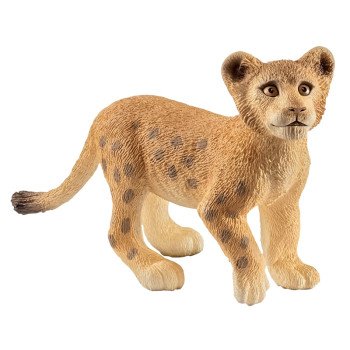 Schleich-S 14813 Figurine, 3 to 8 years, Lion Cub, Plastic