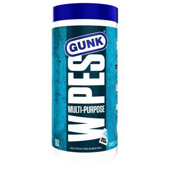 Gunk MPDW30 Multi-Purpose Wipes, 8 in L, 12 in W, Citrus