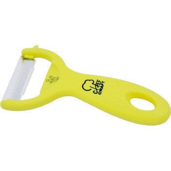 Chef Craft 21643 Peeler, Plastic/Stainless Steel, Yellow