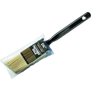 Wooster P3970-1-1/2 Paint Brush, 1-1/2 in W, 2-7/16 in L Bristle, Polyester Bristle, Sash Handle