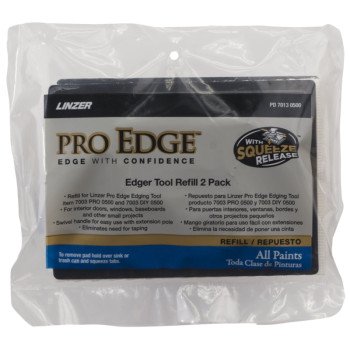 Linzer PD7013-5 Paint Pad Edger Refill, 5 in L Pad