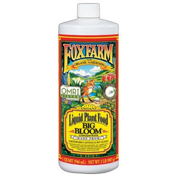 Big Bloom 790102 Plant Food, 1 qt, Liquid, 0-0.5-0.7 N-P-K Ratio