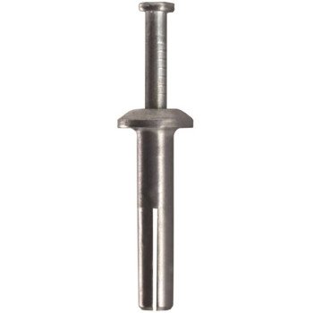 COBRA ANCHORS 386V Drive Nail-In Anchor, 1/4 in Dia, 2 in L, Die-Cast Zinc