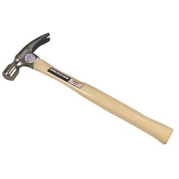 Vaughan 707M Hammer, 32 oz Head, Rip Framing, Straight Claw, Milled Head, Steel Head, 18 in OAL