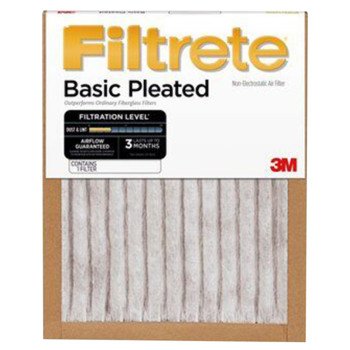 Filtrete FBA13DC-6 Air Filter, 30 in L, 24 in W, 5 MERV, 250 MPR