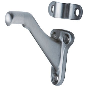 Schlage SPS059B619 Handrail Bracket, Brass, Satin Nickel