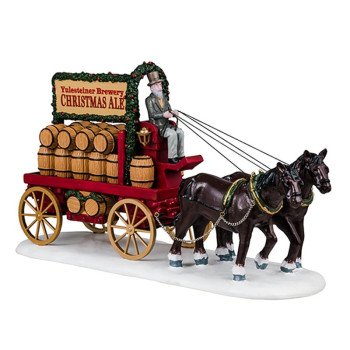 LIC LTD 43710 Christmas Ale Delivery, Caddington Village, Resin