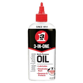 3-In-One 100703 Lubricant, 4 oz Bottle, Liquid