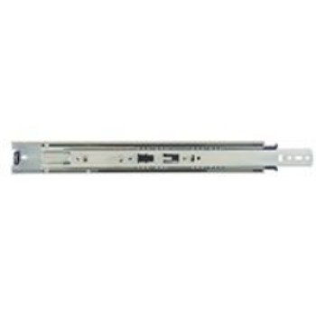 KV True-Trac TT100P 400 Drawer Slide, 100 lb, 400 mm L Rail, 12.7 mm W Rail, Zinc