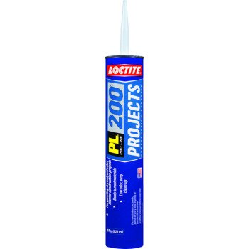 Loctite 1390602 Project Construction Adhesive, Off-White, 28 fl-oz Cartridge