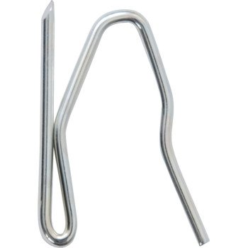 Kenney KN1002 Pin-On Curtain Hook, Zinc, Chrome