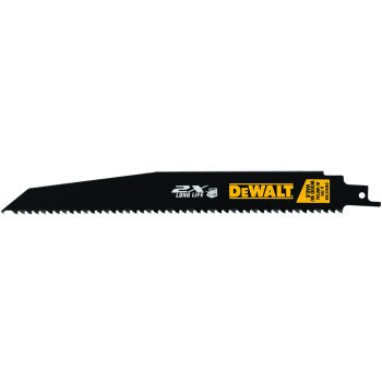 DeWALT DWA4169B25 Reciprocating Saw Blade, 1 in W, 9 in L, 6 TPI