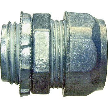 Halex 02112 Connector, 1-1/4 in Compression, Zinc