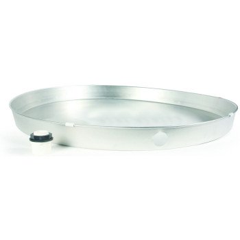 Camco USA 20860 Recyclable Drain Pan, Aluminum, For: Gas or Electric Water Heaters