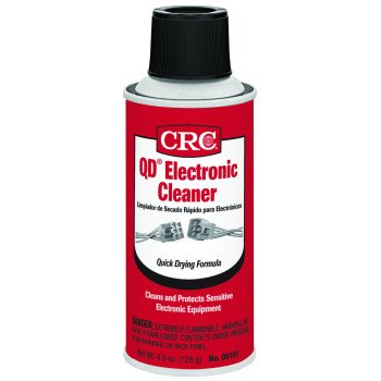 CRC QD 05101 Electronic Cleaner, 4.5 oz, Liquid, Alcohol